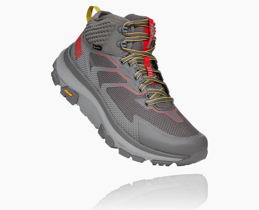 Sapatilhas Hoka One One Masculino Cinzentas - Toa Gore-Tex - 617-VQUCRN